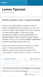 Mobile Screenshot of lumeatiparului.wordpress.com