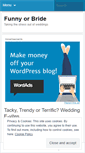 Mobile Screenshot of funnyorbride.wordpress.com