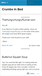 Mobile Screenshot of crumbsinbed.wordpress.com