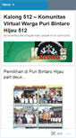 Mobile Screenshot of kalong512.wordpress.com