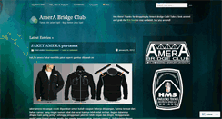 Desktop Screenshot of amerabridgeclub.wordpress.com
