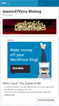 Mobile Screenshot of islamic87voice.wordpress.com