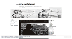 Desktop Screenshot of externalstimuli.wordpress.com