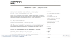 Desktop Screenshot of multitaskermarz.wordpress.com