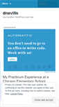 Mobile Screenshot of dnevills.wordpress.com