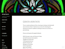 Tablet Screenshot of beingnature.wordpress.com