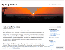 Tablet Screenshot of leyendayverdadoculta.wordpress.com