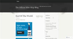 Desktop Screenshot of bikehop.wordpress.com