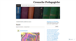 Desktop Screenshot of cronachepedagogiche.wordpress.com