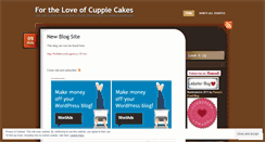 Desktop Screenshot of fortheloveofcuppiecakes.wordpress.com