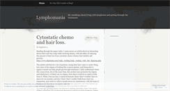 Desktop Screenshot of lymphomania.wordpress.com