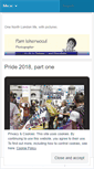 Mobile Screenshot of pamisherwood.wordpress.com