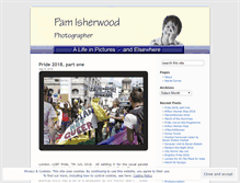 Tablet Screenshot of pamisherwood.wordpress.com