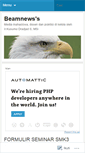 Mobile Screenshot of beamnews.wordpress.com