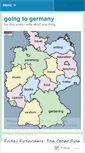 Mobile Screenshot of goingtogermany.wordpress.com