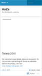 Mobile Screenshot of anazama.wordpress.com