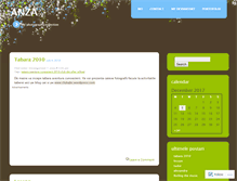 Tablet Screenshot of anazama.wordpress.com