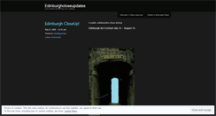 Desktop Screenshot of edinburghcloseup.wordpress.com