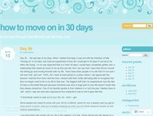 Tablet Screenshot of movingon27.wordpress.com