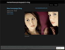 Tablet Screenshot of mariaerikssonphotography.wordpress.com