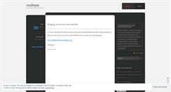 Desktop Screenshot of multiheat.wordpress.com