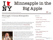 Tablet Screenshot of minneappleinthebigapple.wordpress.com