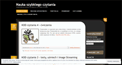 Desktop Screenshot of naukaczytania.wordpress.com