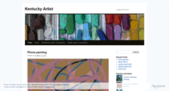 Desktop Screenshot of kyartist.wordpress.com