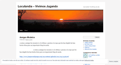 Desktop Screenshot of loculandia.wordpress.com