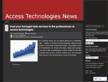 Tablet Screenshot of accesstechnologiesnm.wordpress.com