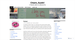 Desktop Screenshot of cheersaustin.wordpress.com