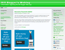 Tablet Screenshot of billbugger.wordpress.com