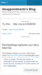 Mobile Screenshot of idoappointments.wordpress.com