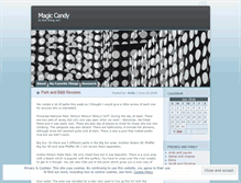 Tablet Screenshot of magiccandy.wordpress.com