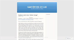 Desktop Screenshot of liufx.wordpress.com