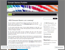 Tablet Screenshot of domainnamer.wordpress.com