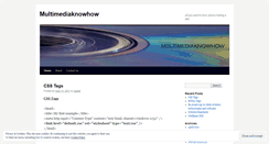 Desktop Screenshot of multimediaknowhow.wordpress.com
