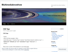 Tablet Screenshot of multimediaknowhow.wordpress.com