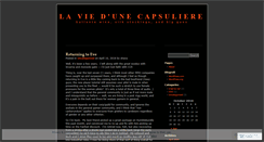 Desktop Screenshot of capsuliere.wordpress.com