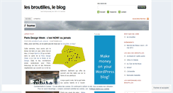 Desktop Screenshot of lesbroutilles.wordpress.com