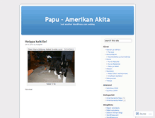 Tablet Screenshot of amerikanakita.wordpress.com