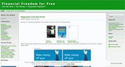 Desktop Screenshot of financialfreedomforfree.wordpress.com