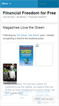 Mobile Screenshot of financialfreedomforfree.wordpress.com