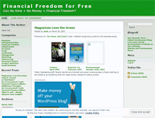 Tablet Screenshot of financialfreedomforfree.wordpress.com