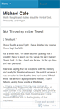 Mobile Screenshot of mpcole.wordpress.com