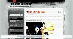 Desktop Screenshot of kristelannevergara.wordpress.com