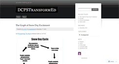 Desktop Screenshot of dcpstransformed.wordpress.com