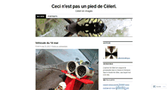 Desktop Screenshot of celerimage.wordpress.com