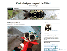 Tablet Screenshot of celerimage.wordpress.com