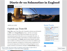 Tablet Screenshot of diariodeunsalmantinoeninglaterra.wordpress.com